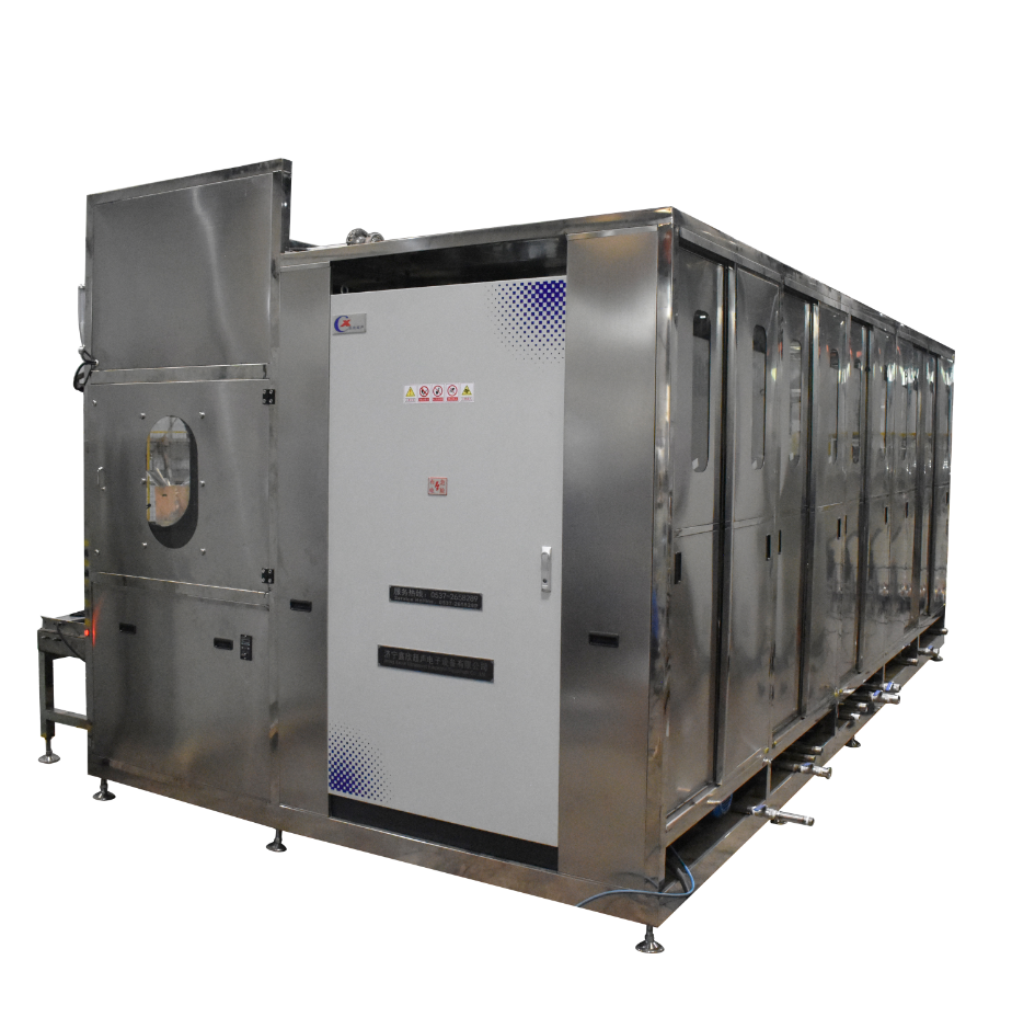 汽車零部件全自動多工位清洗烘干線